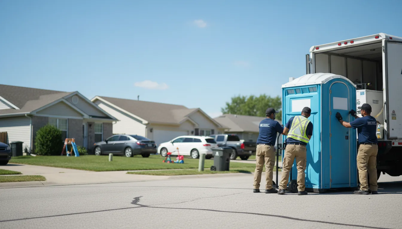 Standard Porta Potty Rentals in Bradford, OH near me